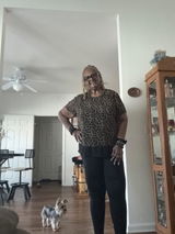Photo d'une cliente portant le legging Sculpt 3D