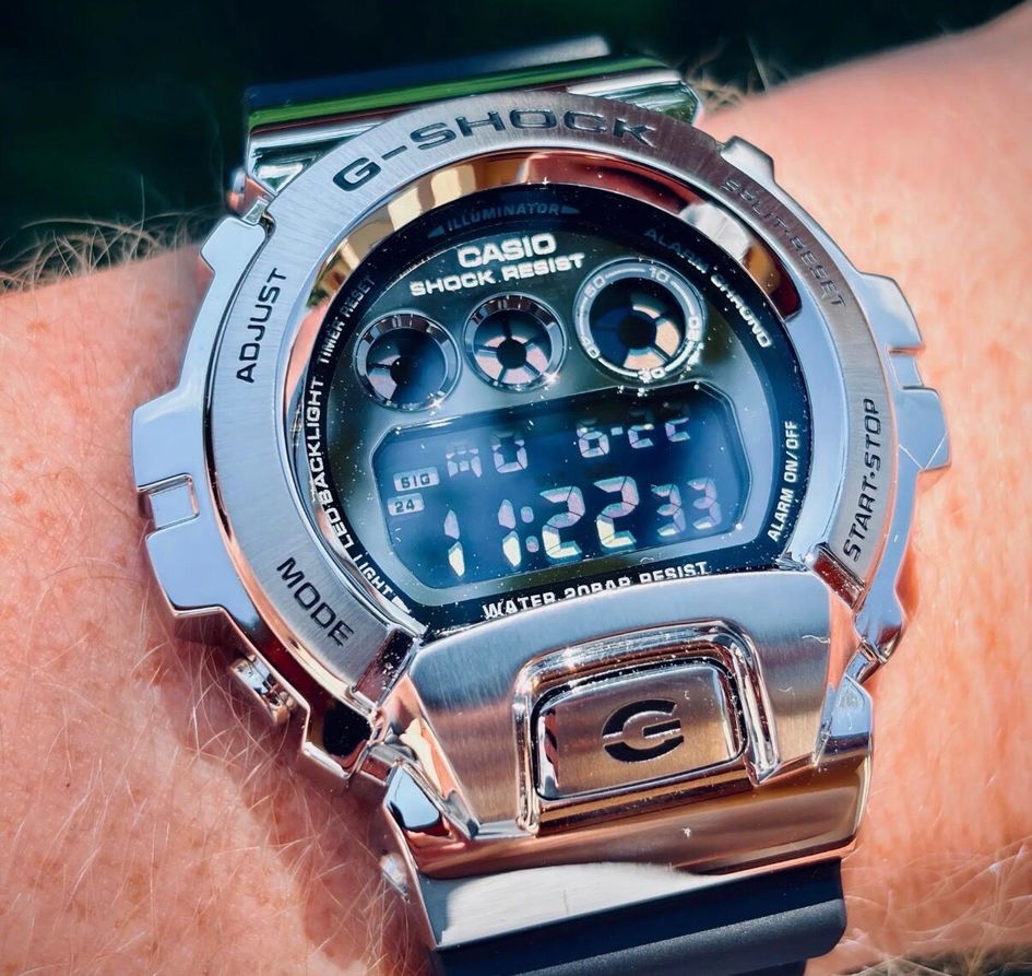 CASIO GM-6900U-1JF Men's G-SHOCK Metal Bezel GM-6900 Watc | IPPO