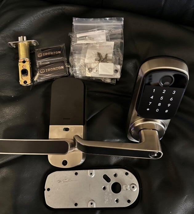 490T 5-in-1 Deadbolt Smart Lock with Keypad/Fingerprint/App Control