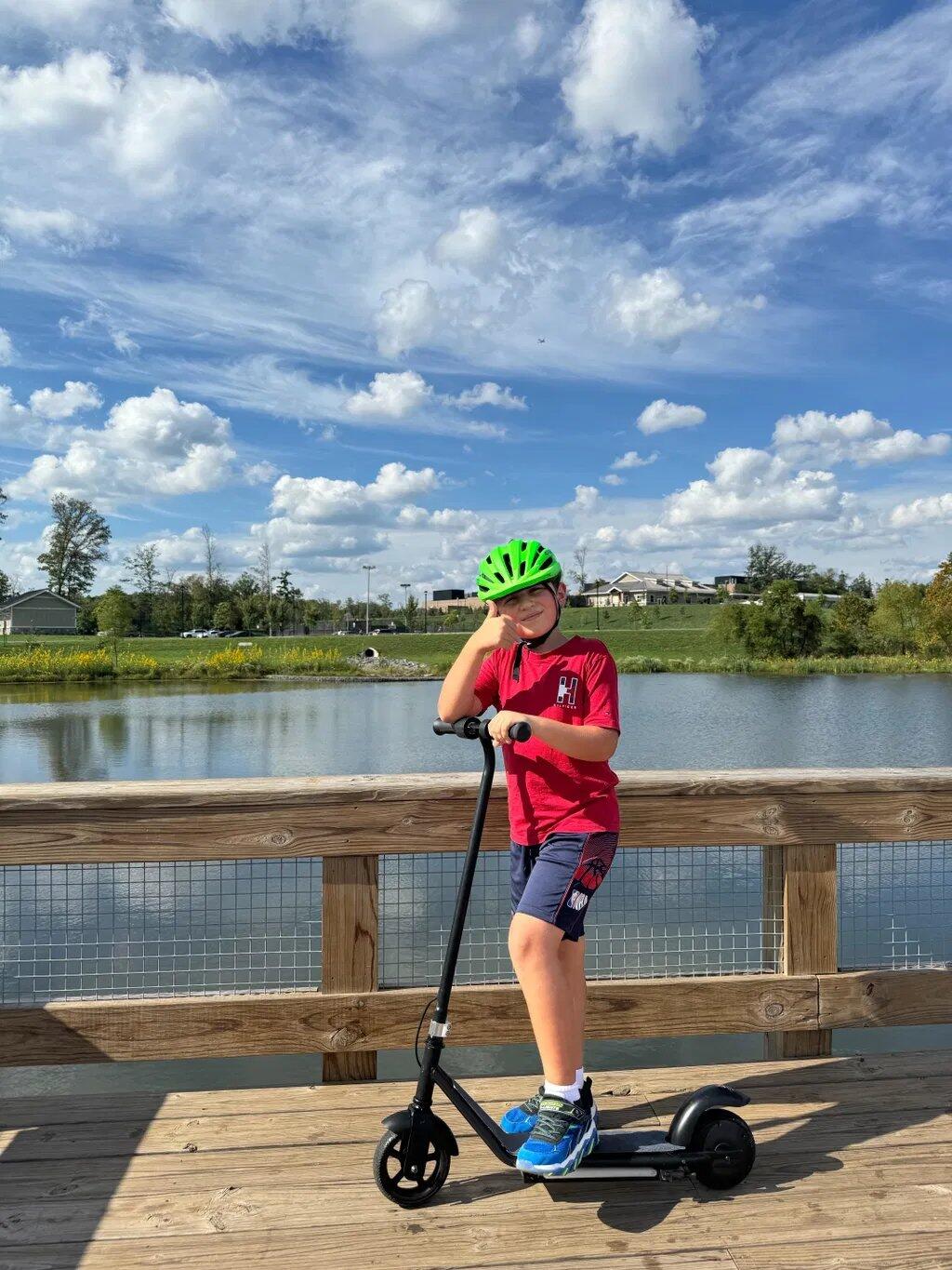 iScooter iK3 Electric Scooter for Kids Ages 6-14