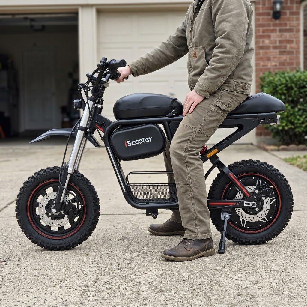 iScooter DX5Max 2000W Electric Scooter with Seat