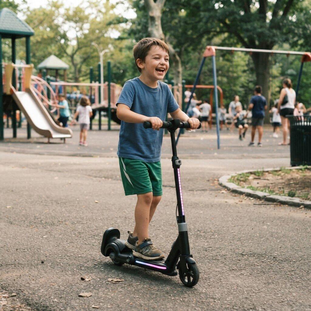 EK8 2-in-1 Electric Scooter with Seat for Kids