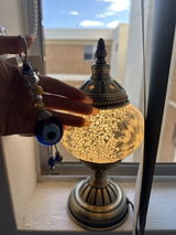 Beautiful lamp!! I bought these for my birthday and they are stunning!! So much love and care in