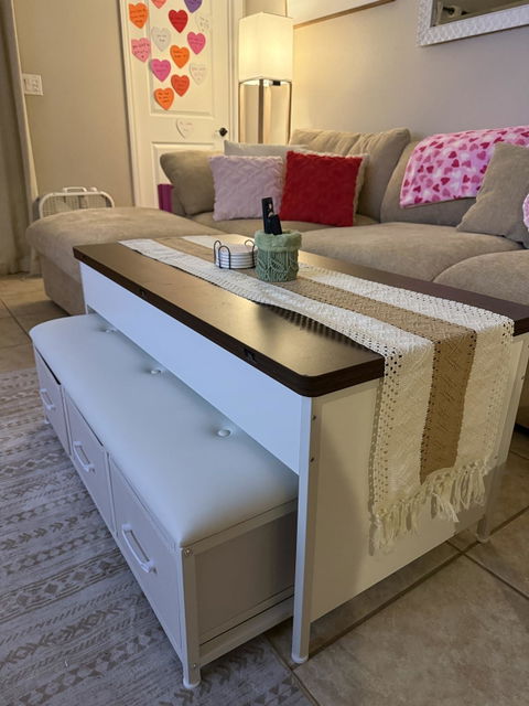 Itaar | Lift Top Coffee Table Set 43 Inch Multi-Function Coffee Table with Storage Drawers and Hidden Compartment