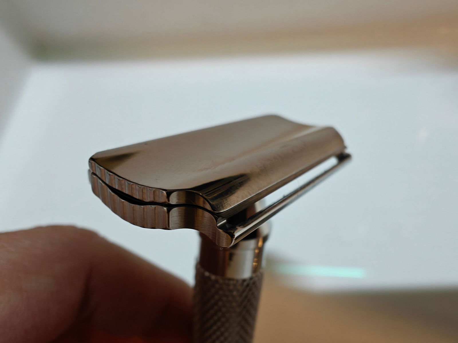 RazoRock Recurve Double-Edge Safety Razor (sku: Recurve RC100