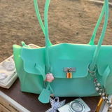 Horizontal Vintage Jelly Birkin Bag (DIY Charm Pack Included)
