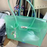 Transparent Jelly Birkin Bag (DIY Charm Pack Included)