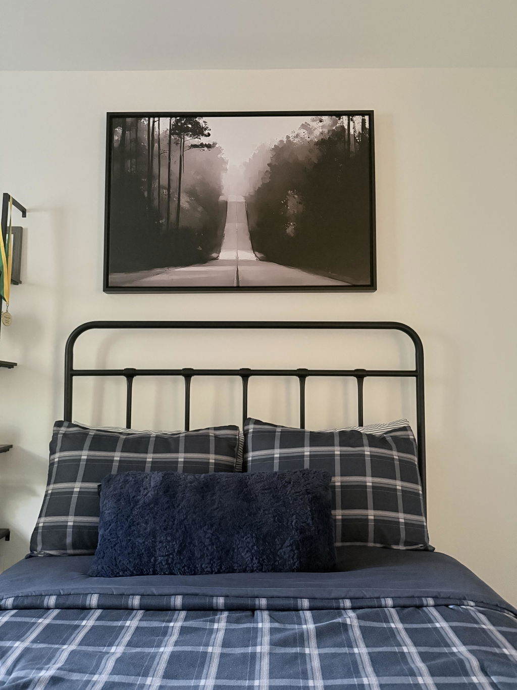 Forest Road Autumn Landscape Wall Art Print #3821