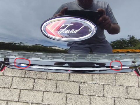 Magnet Kennzeichenhalter für Aluminium Kennzeichen - Auf der Stoßstange - 100% Legal