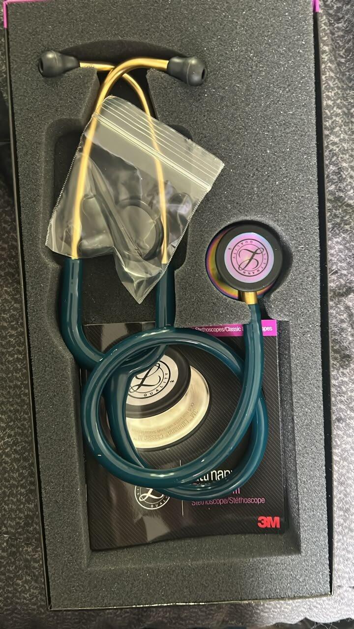 Fonendoscopio Littmann Classic III Azul Caribe Arcoiris 5807
