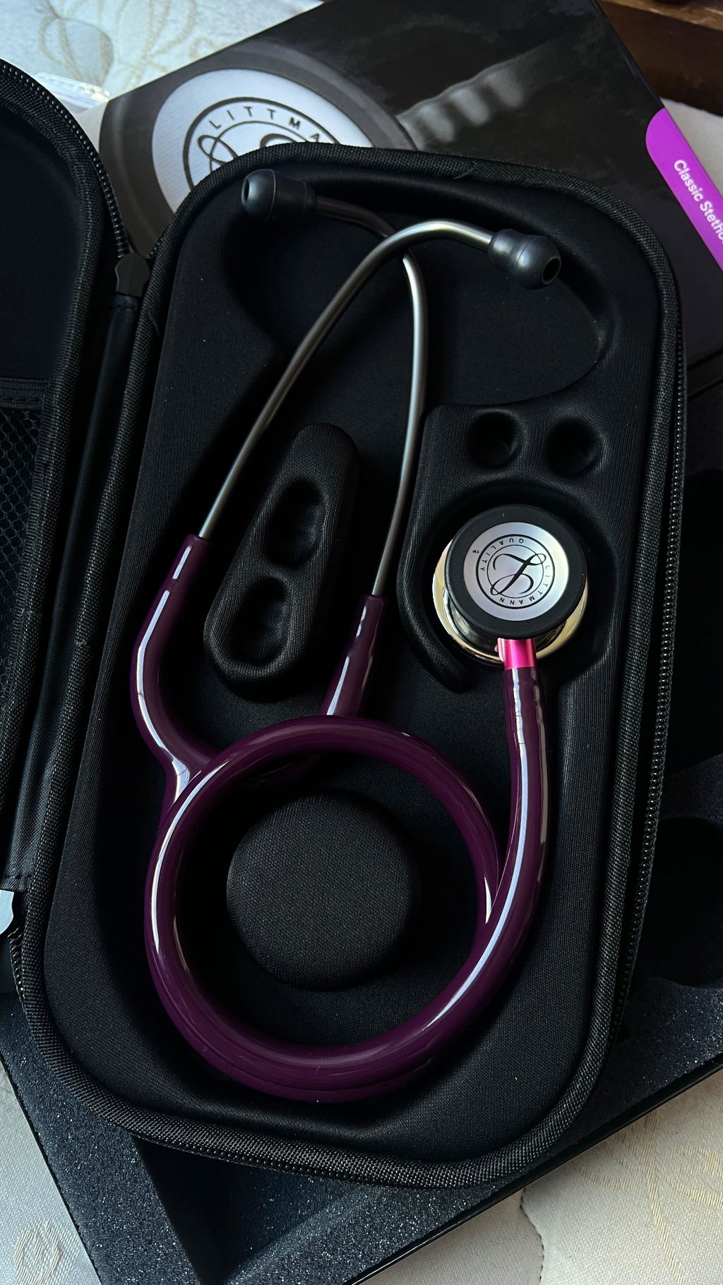 Fonendoscopio Littmann Classic III Ciruela Espejo 5960