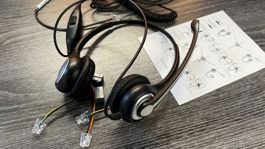Desk Phone Headset for Clear Office Calls | Wantek H602