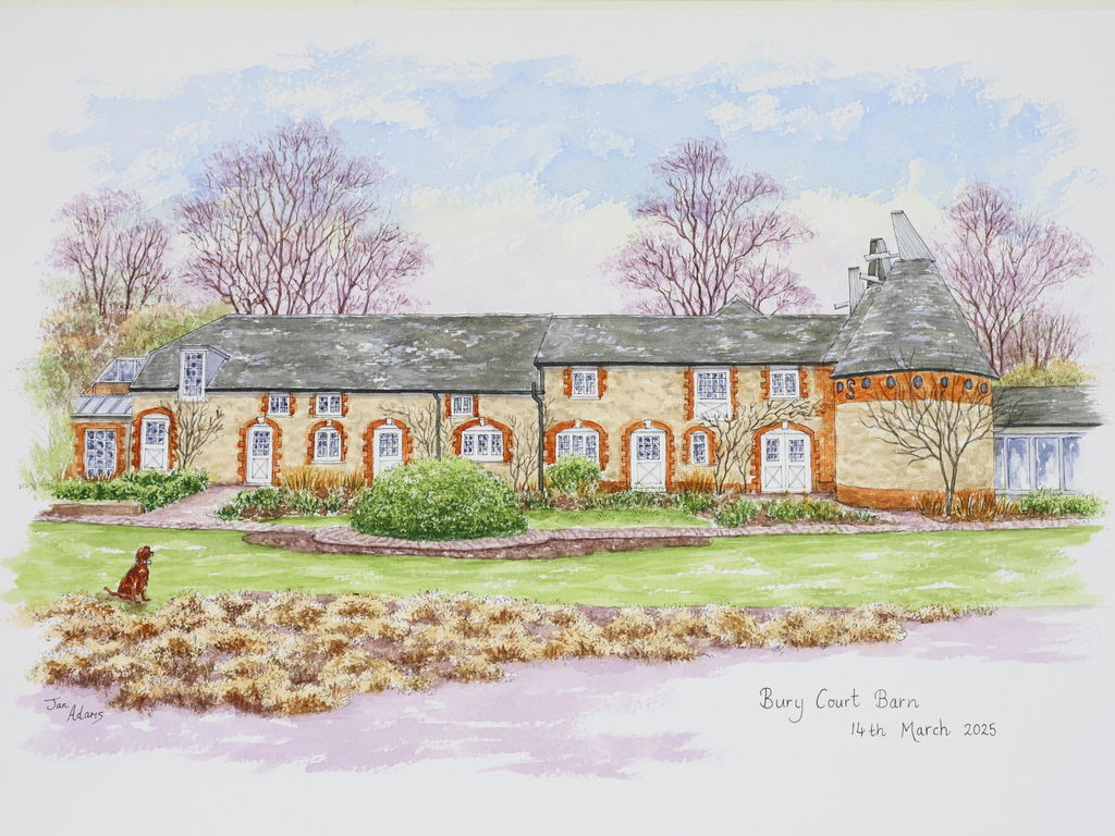 Wedding Venue Portraits in Watercolour