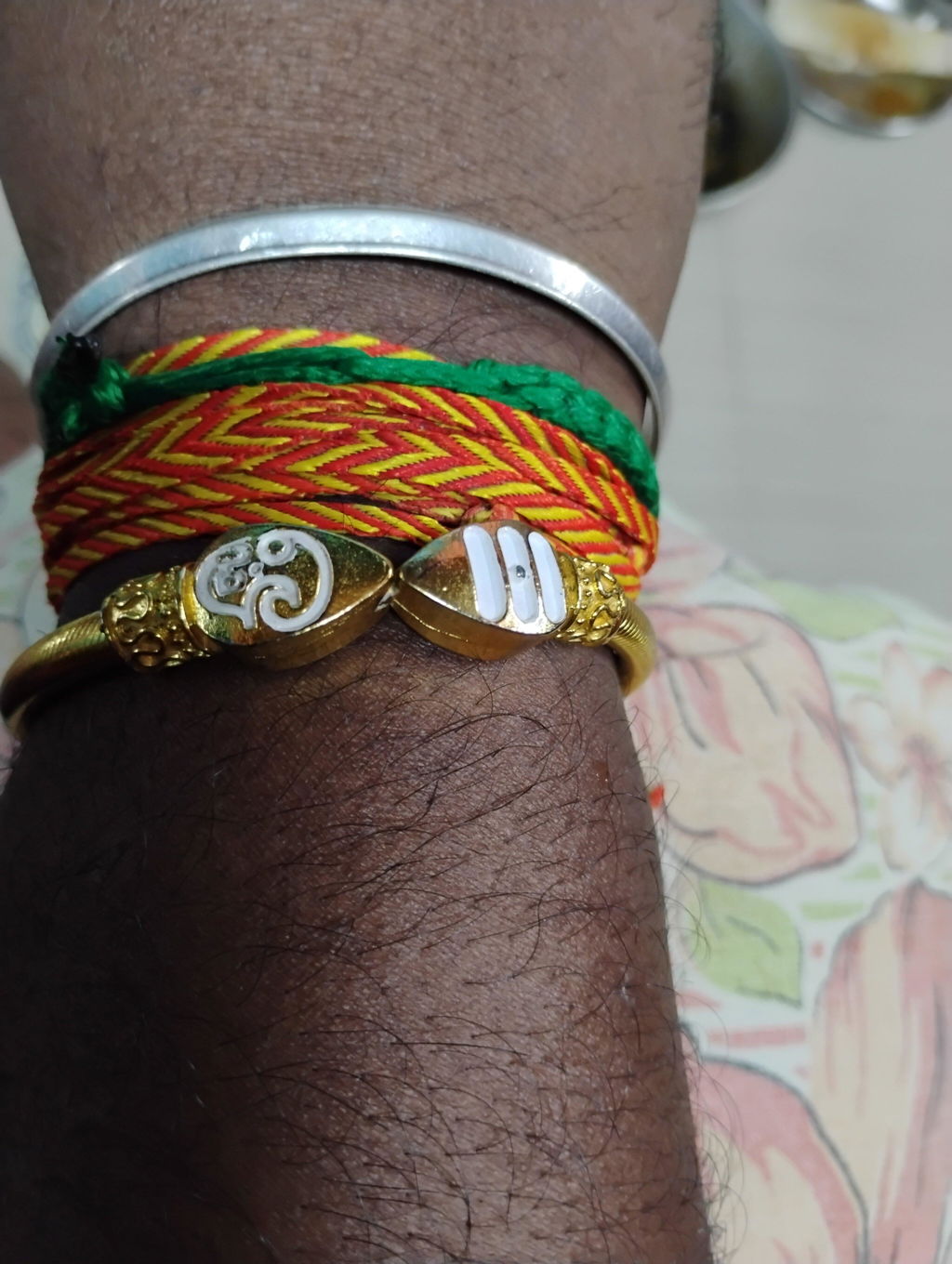 Gold Plated Vel Kada