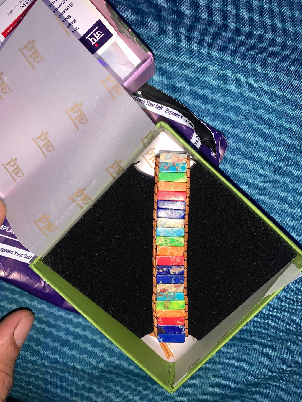 7 Chakra Micro Tile Band