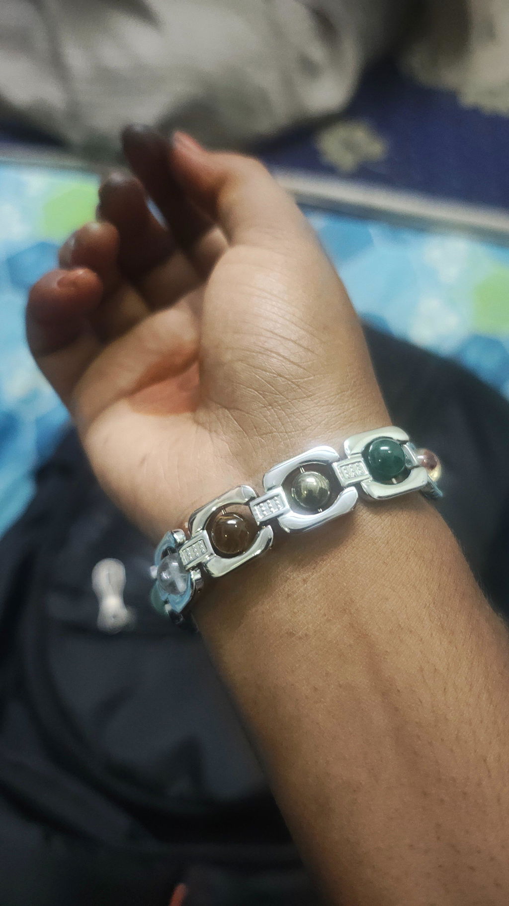 Silver Plated Essential Dhanlabh Bracelet