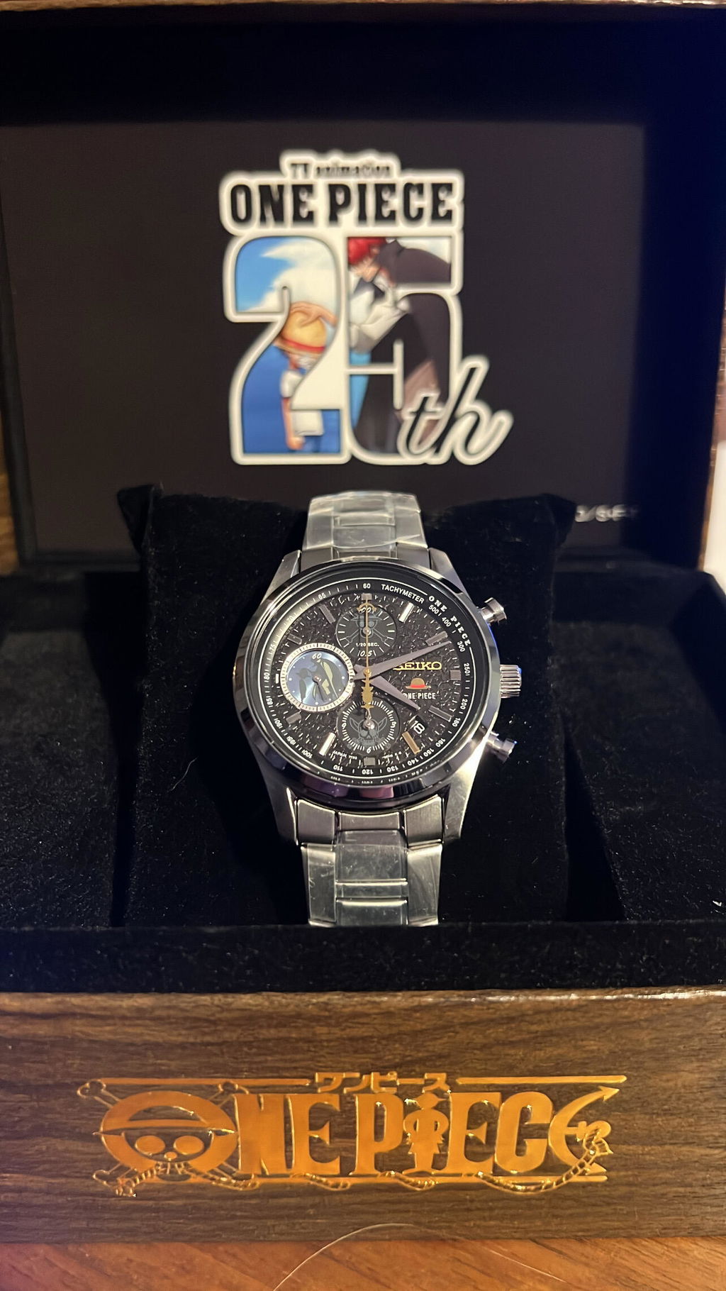 Montre Seiko x One Piece 25th Anniversary Memorial Edition Japan