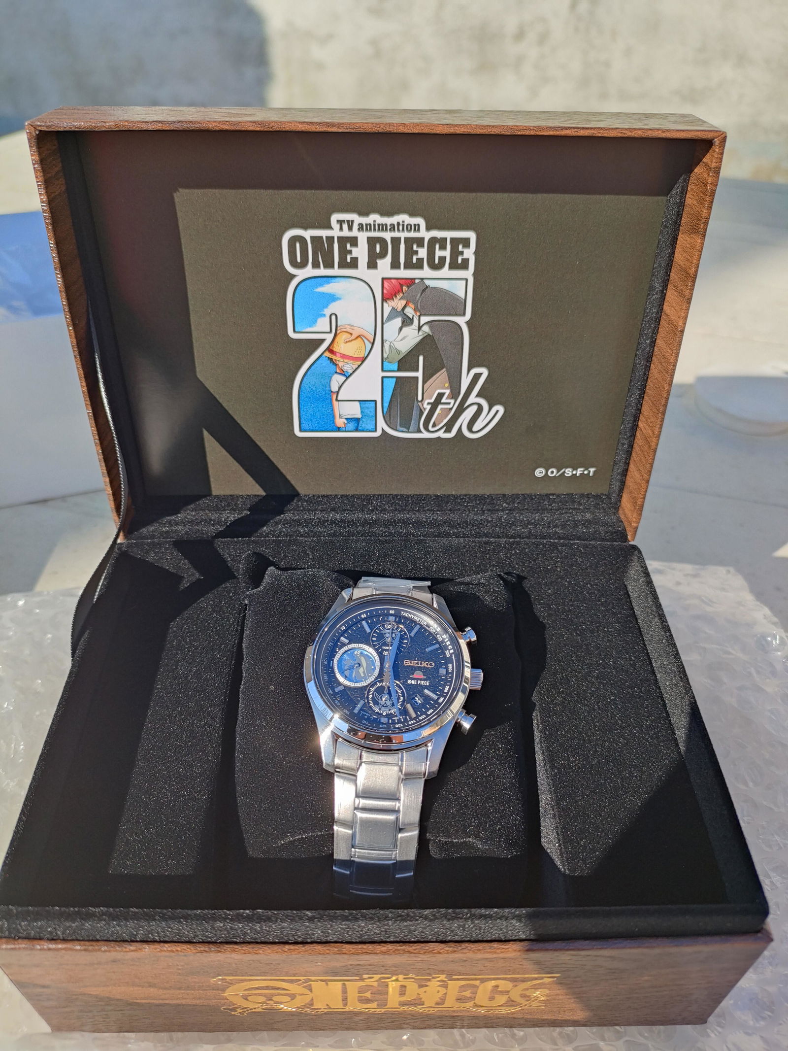 Montre Seiko x One Piece 25th Anniversary Memorial Edition Japan