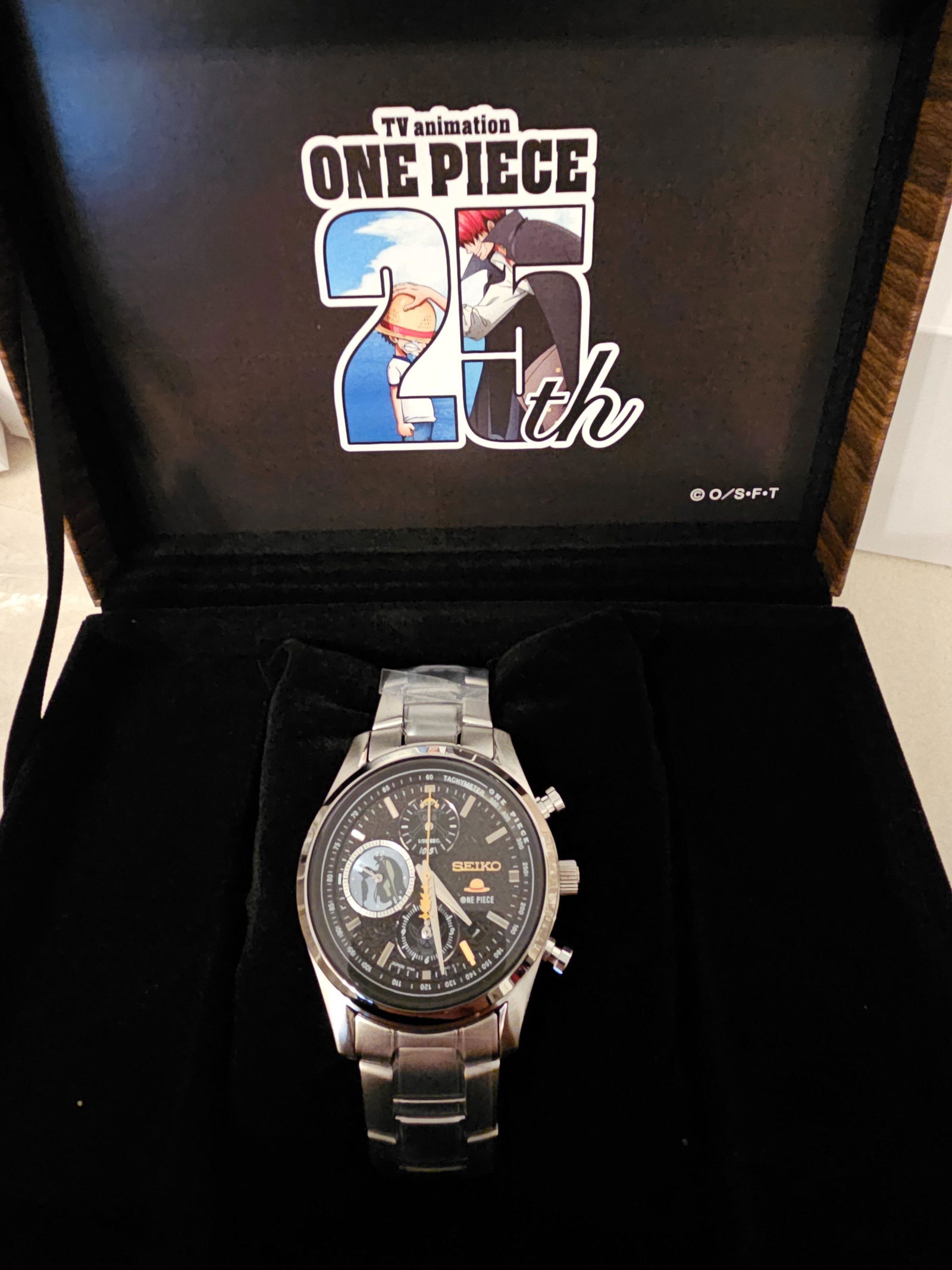 Montre Seiko x One Piece 25th Anniversary Memorial Edition Japan