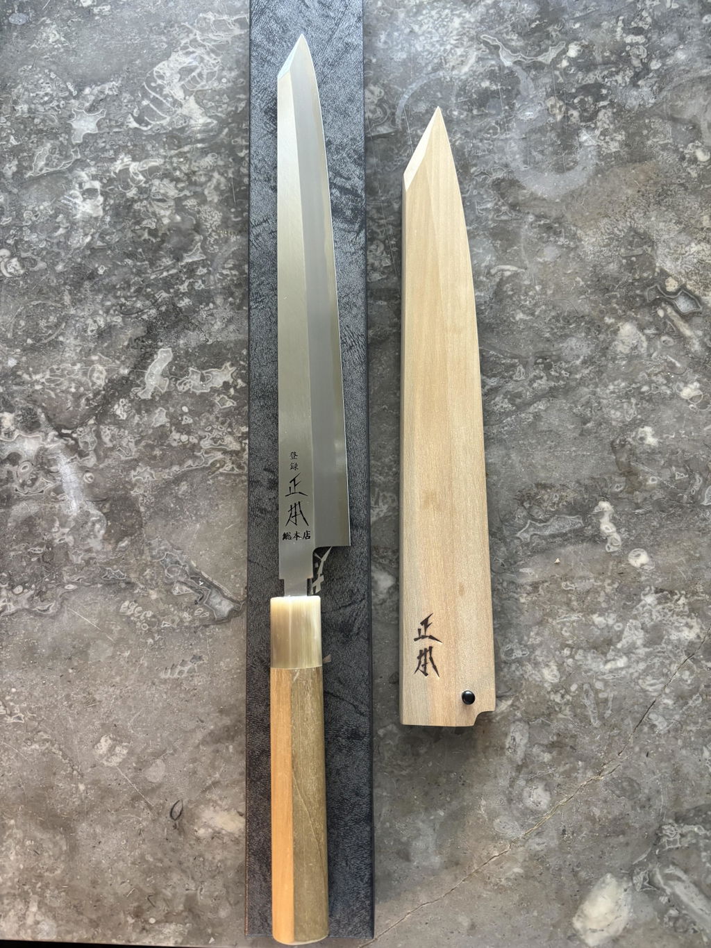 Masamoto KS Series | Hon Kasumi White No.2 Steel Kiritsuke Yanagiba