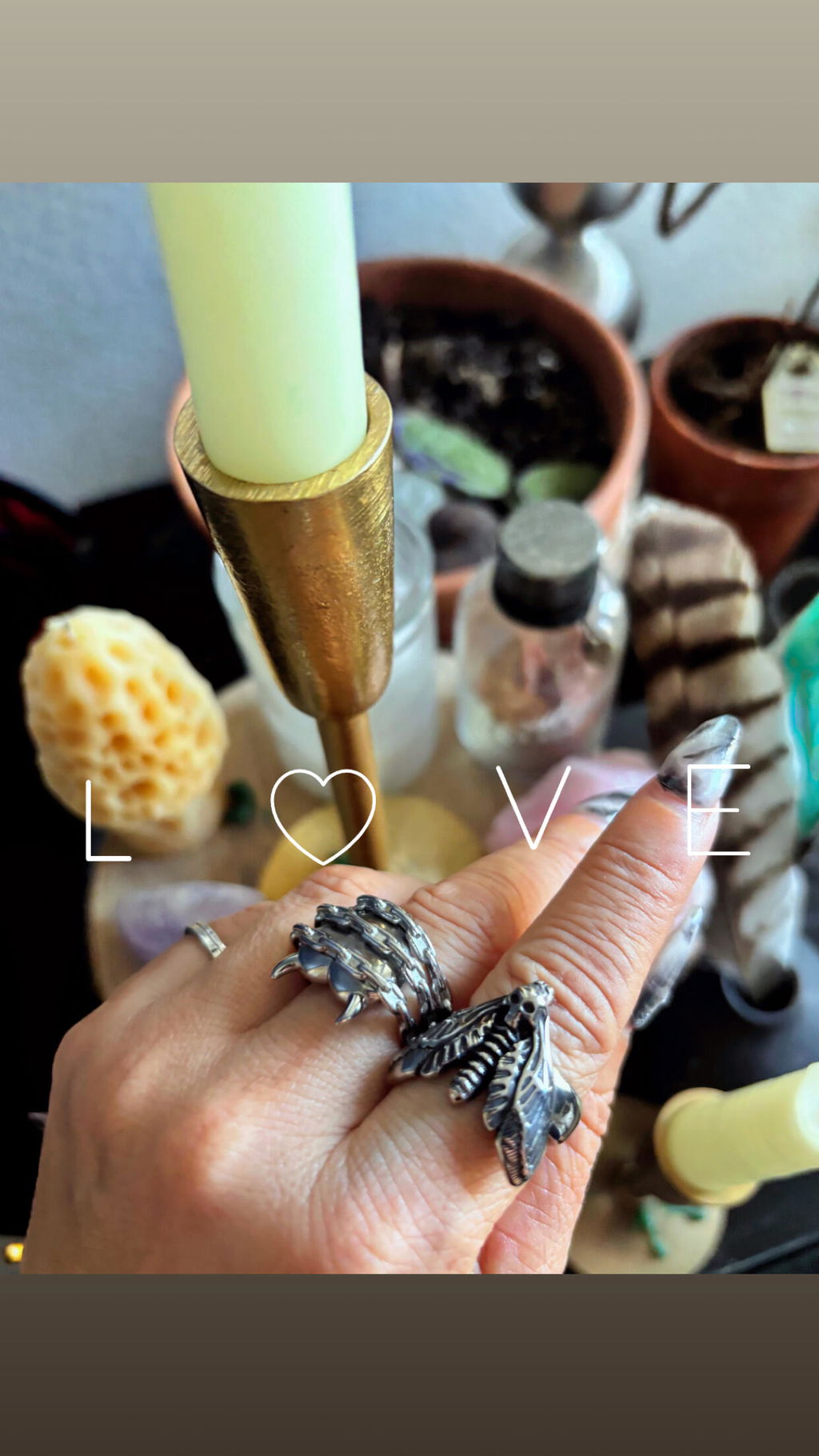Death Moth Ring