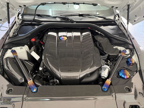 JDC Titanium & Carbon Front Strut Brace Set | A90 Toyota Supra/ BMW Z4