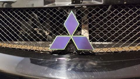 JDC Titanium "Diamond Star" Mitsubishi Badge | Universal