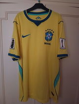 Βραζιλία Εντός +Patch Mundial 2026 Custom