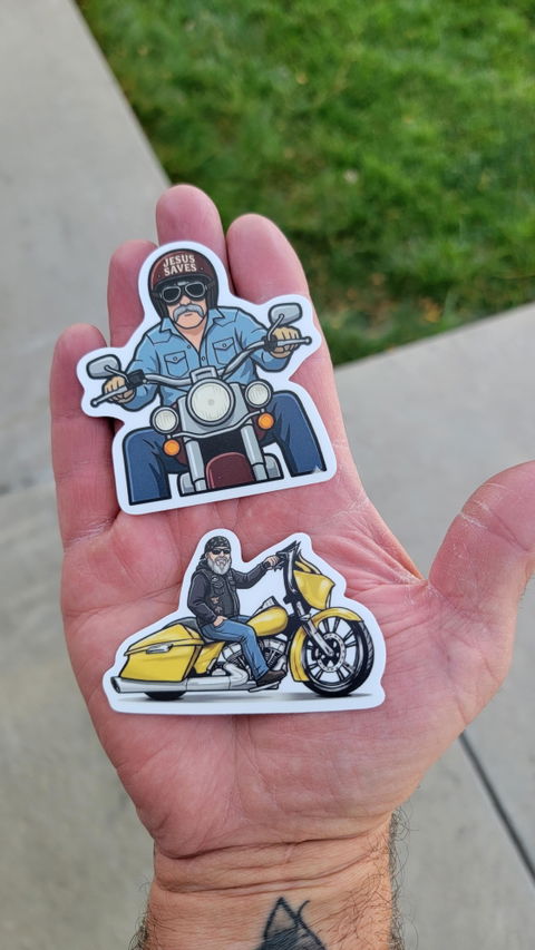 Custom Shape Stickers