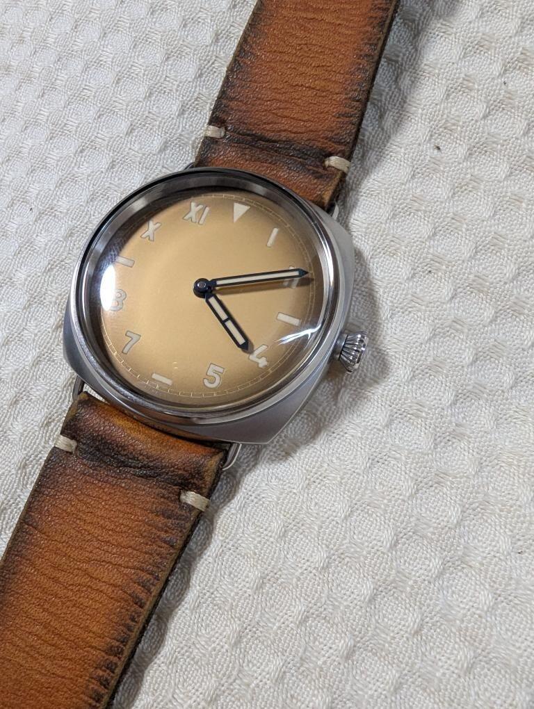 【オーダーメイド】 パティーナ Cinghia Militare 74 復刻ストラップ｜ヴィンテージパネライの魂