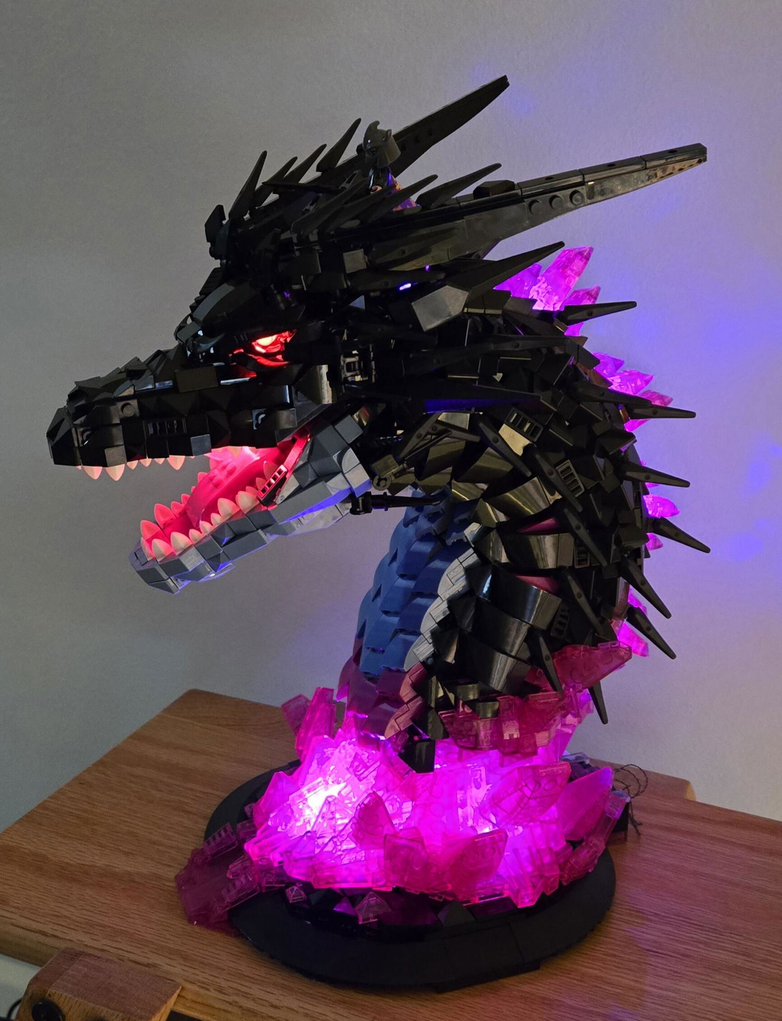 JMBricklayer Mythic Dragon Tiles Building Set 70019 | 1574+ PCS