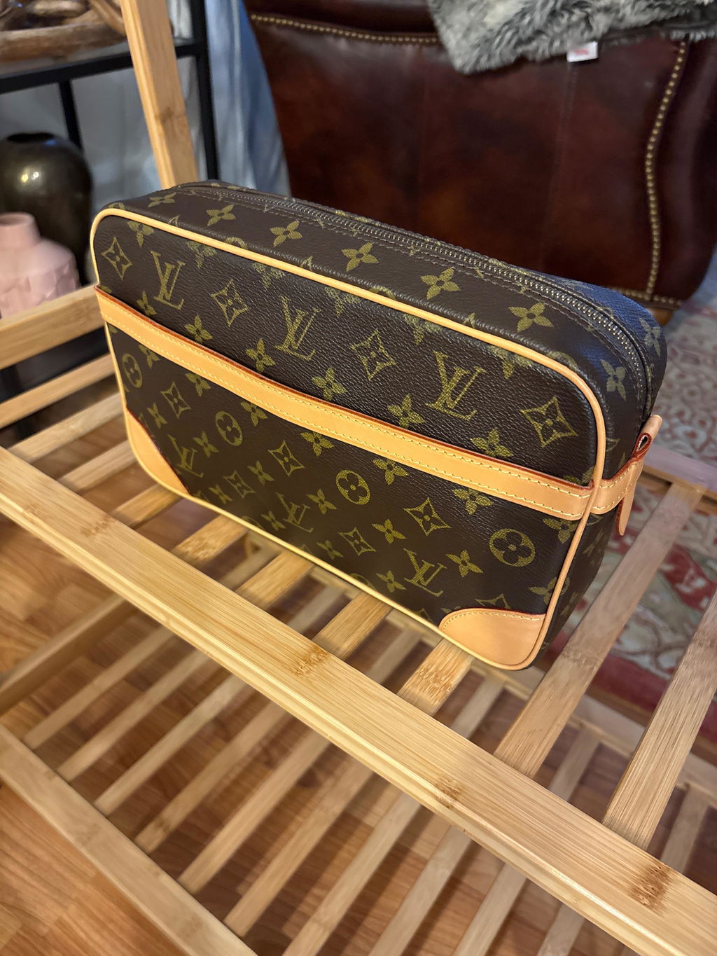 Vintage Monogram Compiegne 28 Clutch Bag