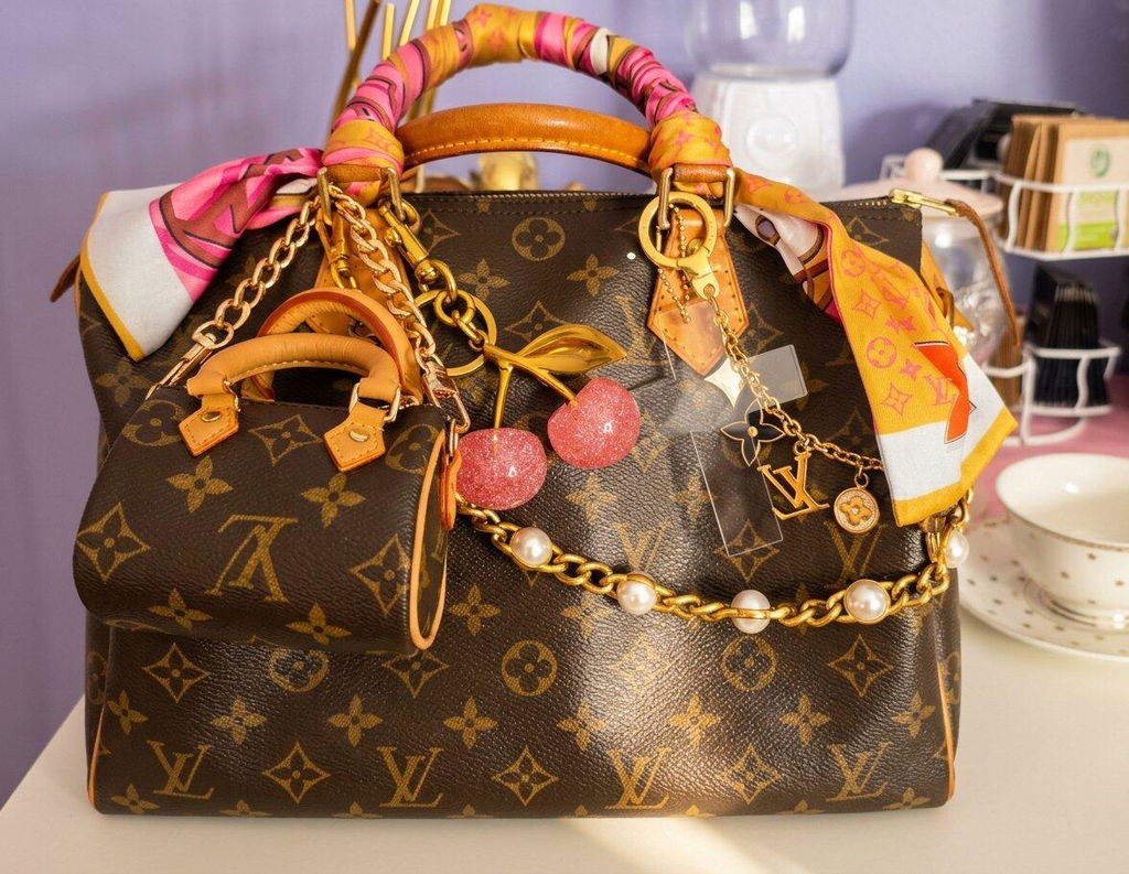 Micro Speedy Bag Charm
