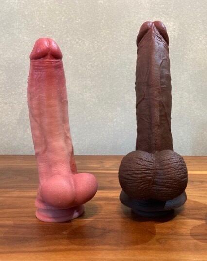 Cowboy Darius – 11" Realistic Heavyweight Dildo with Oversized Hanging Balls