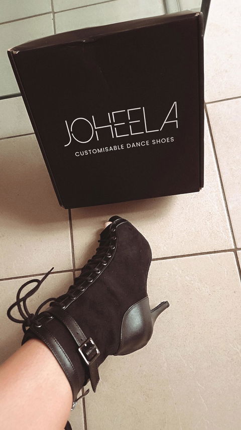 Emily noir - Talons stilettos - Personnalisable
