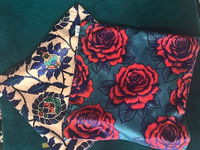 Bold Bloom – Premium Suede Cushion Cover (16x16)