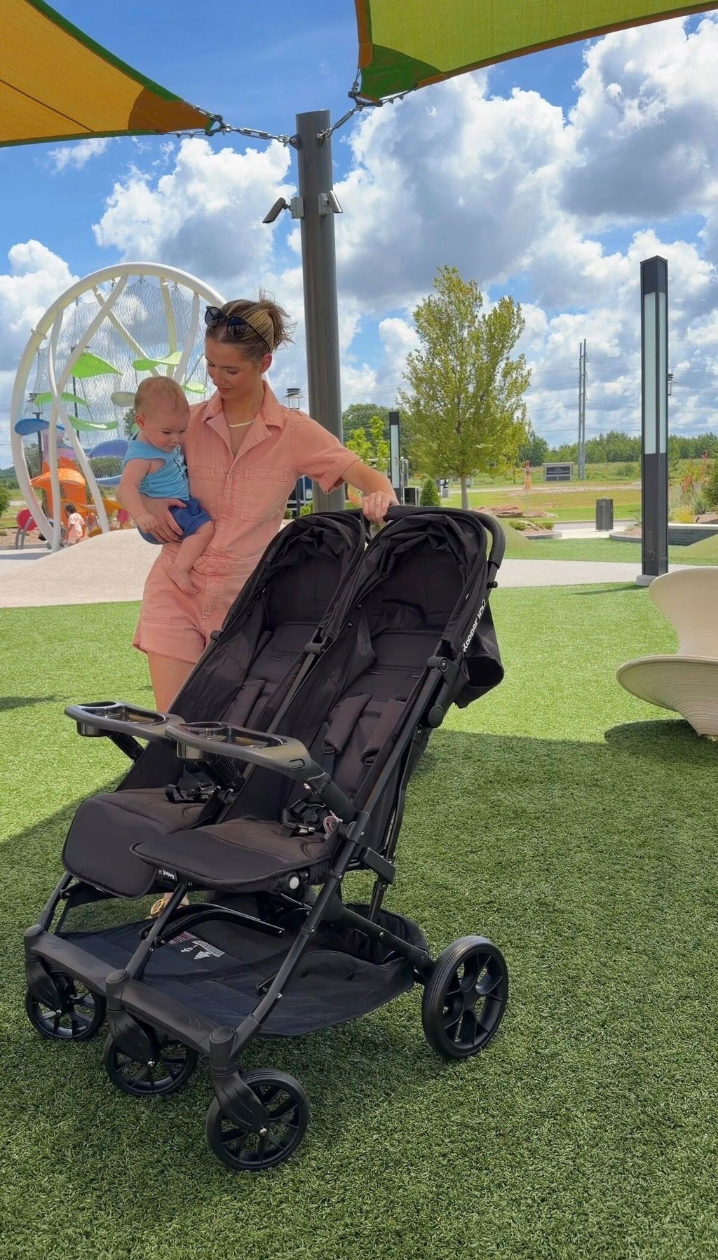 Kooper RS2 Lightweight Travel Double Stroller