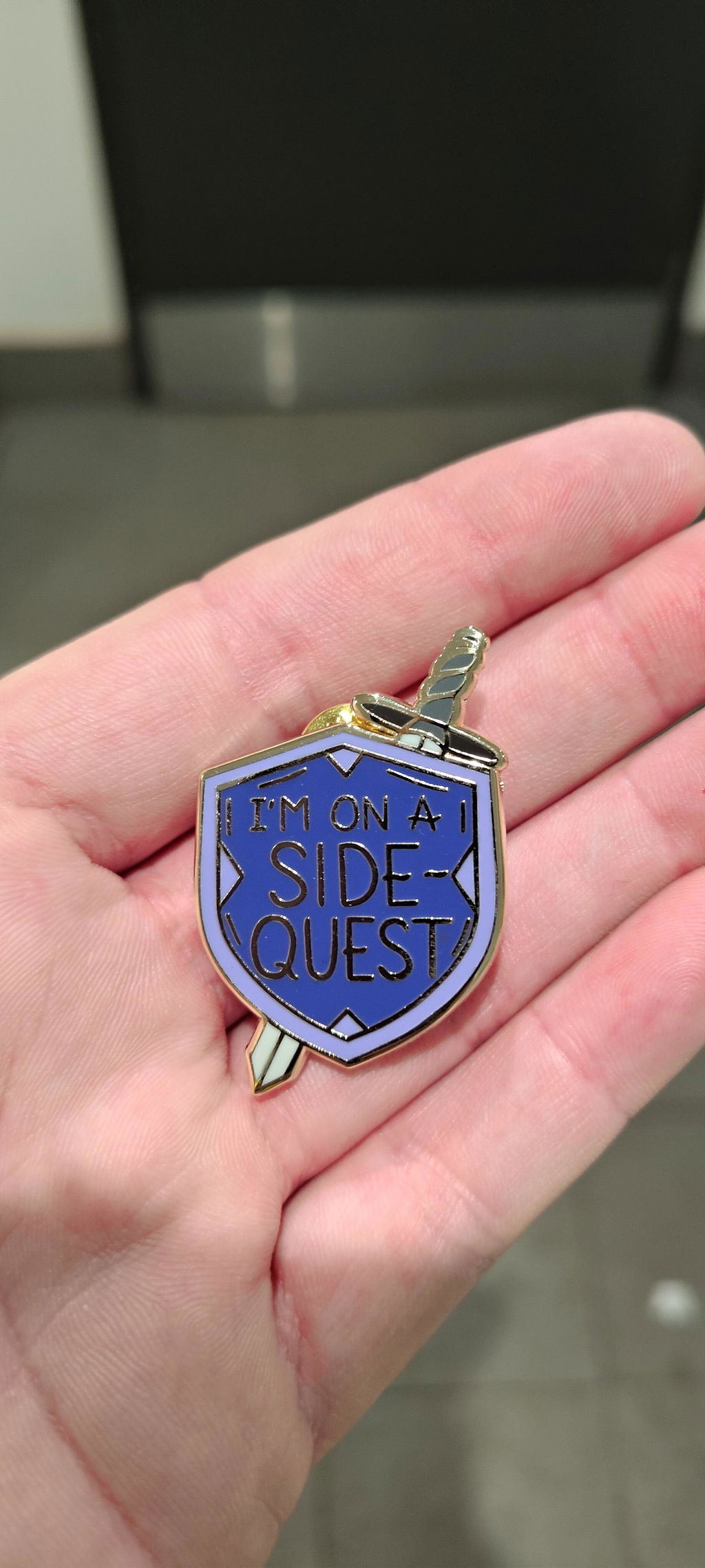 I'm On A Side Quest Lapel Pin