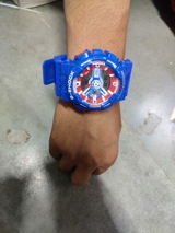 Casio G-SHOCK x MARVEL AVENGERS CAPTAIN AMERICA GA-110CAPTAIN-2PR