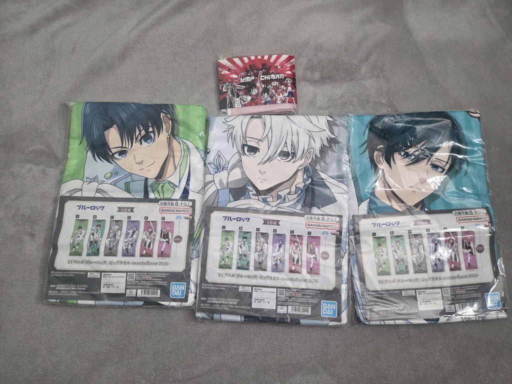 Blue Lock Big Towel - Sweets Flavor 2026 (6 Types)