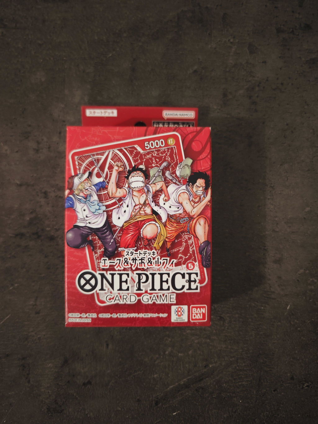 One Piece Card Game - Weekly Shonen Jump 4-5 2026 Ace & Sabo & Luffy Special Starter Deck