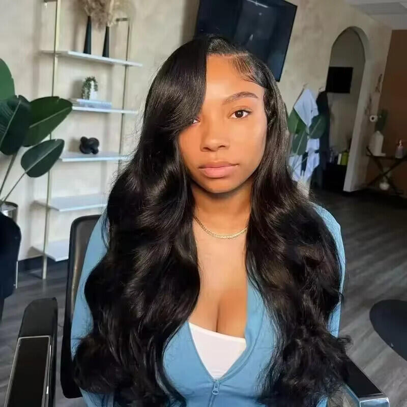 Body Wave Glueless 6×5 13x4 Lace Wigs High Quality Human Hair Wig 180%