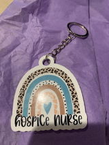 Hospice Nurse Keychain