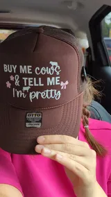 Buy Me Cows Trucker Hat