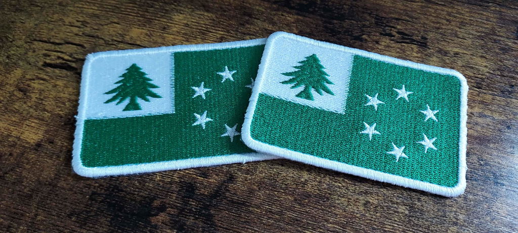 New England - Embroidered Flag Patch