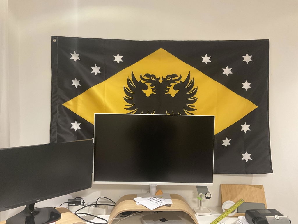 Danubian Federation Flag (Single-Sided)