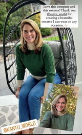 Olive Drift Braided Turtleneck Lightweight Sweater