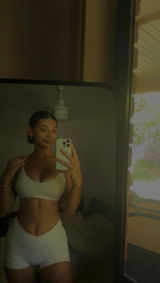 Mellow - Cream V-Waistband Shorts