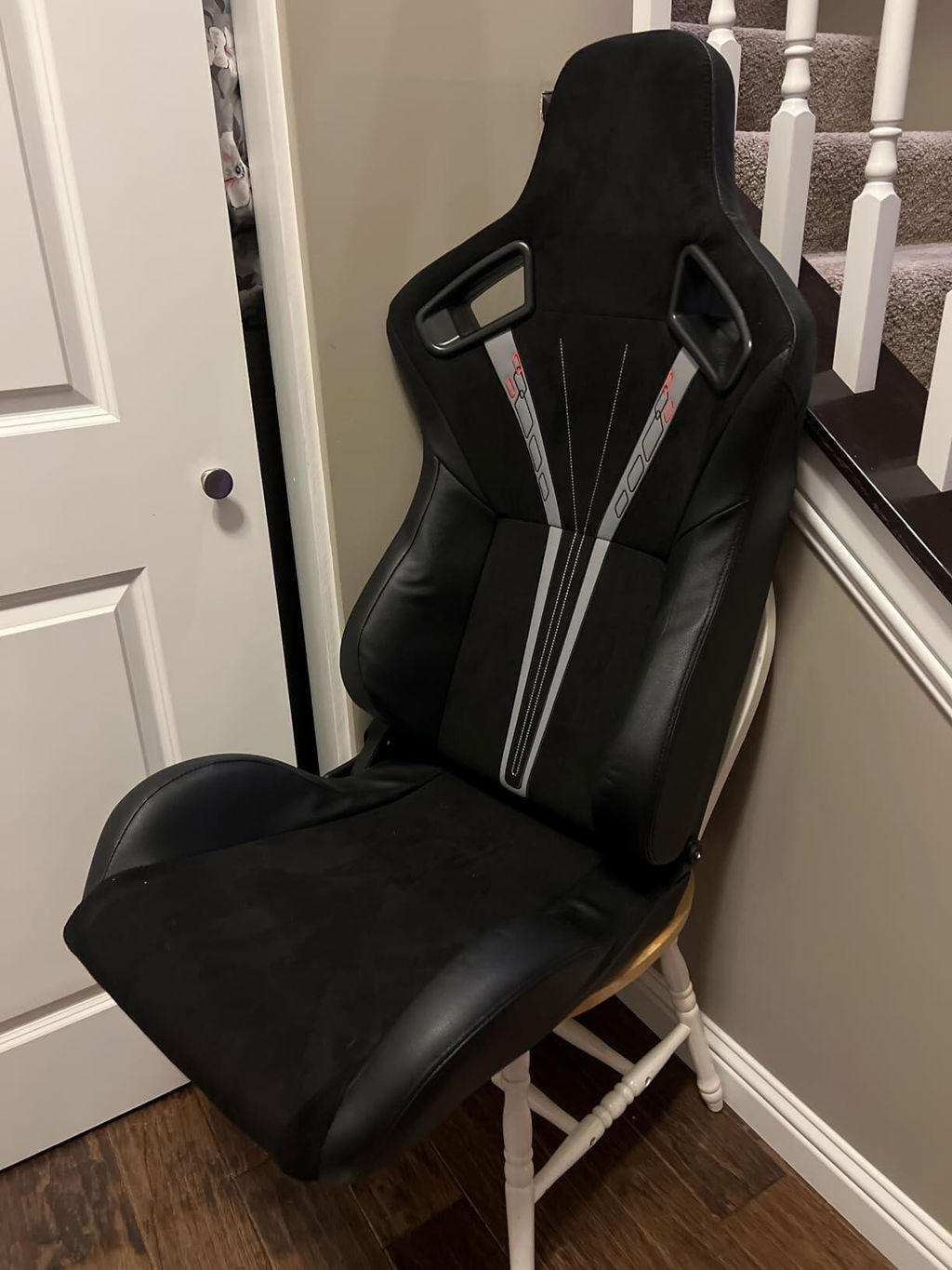 KARNOX Apex H8 Universal Racing Bucket Seats Pair - Blue