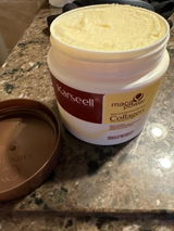 Karseell Collagen Hair Treatment Deep Repair Conditioning Argan Oil Collagen Hair Mask Essence for Dry Damaged Hair All Hair Types 16.90 oz 500ml